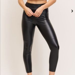 DYNAMITE- Naomi Faux Leather Leggings